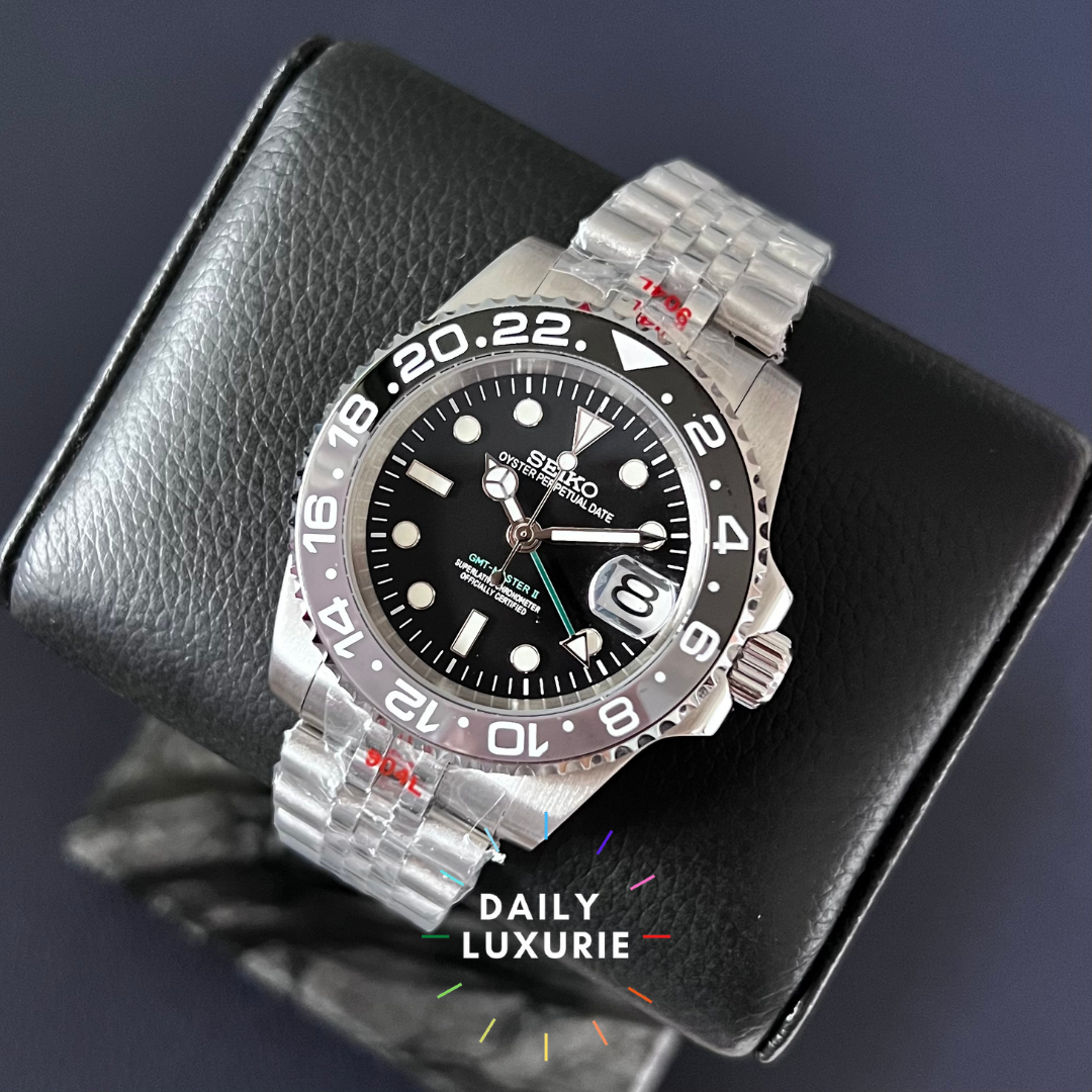 Seiko Bruce Wayne Jubilee GMT Custom Mod