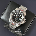 Seiko Bruce Wayne Oyster GMT Custom Mod