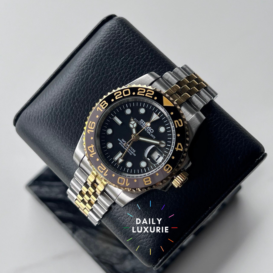 Seiko Guinness GMT Custom Mod