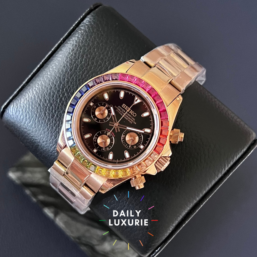 Seiko Rainbow Daytona Custom Mod