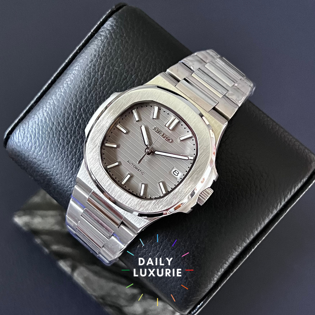 Seiko Nautilus Gray Custom Mod
