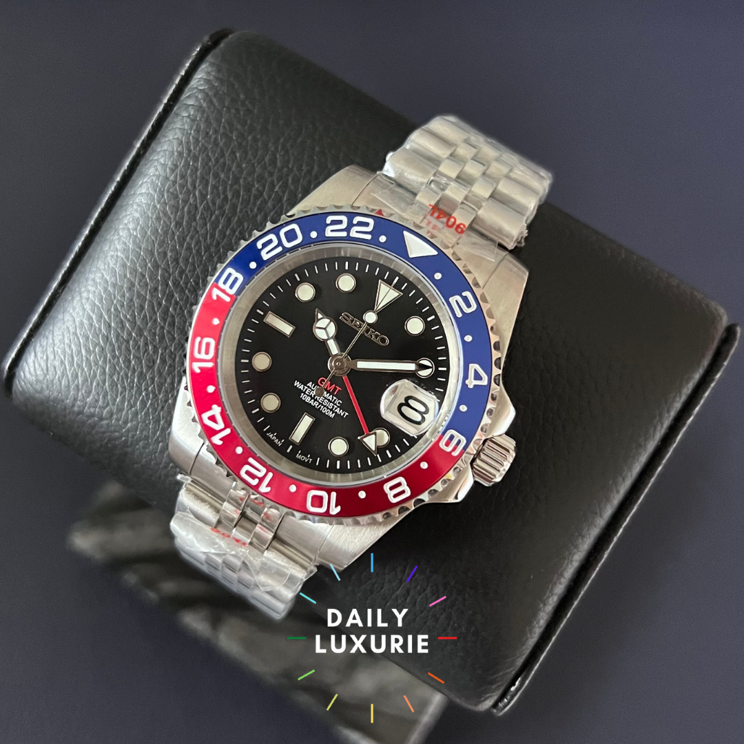 Seiko Pepsi GMT Custom Mod