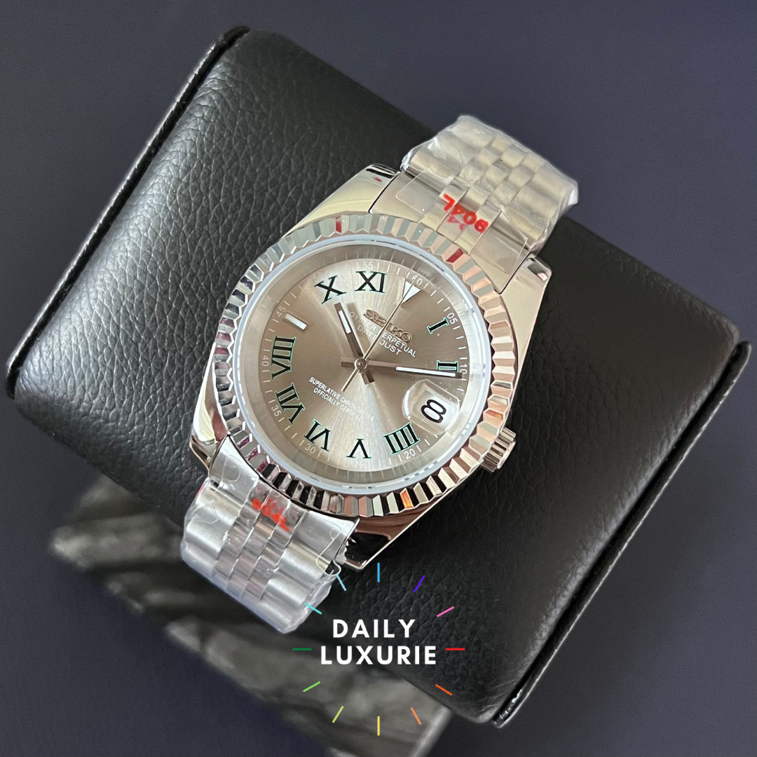 Seiko Wimbledon DateJust Custom Mod
